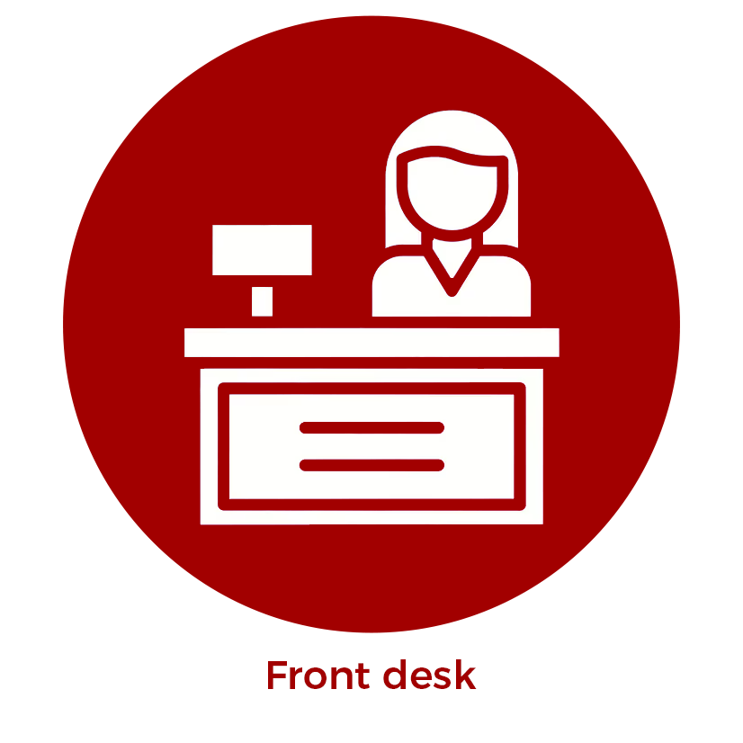 Front desk